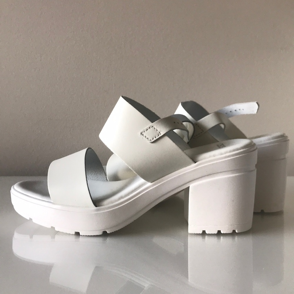 Asos white heels